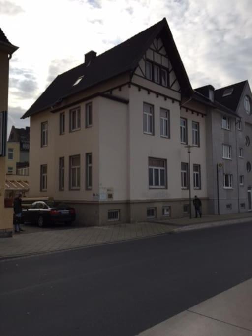 Apartmenthaus Am Bahnhof เดทโมลด์ ภายนอก รูปภาพ